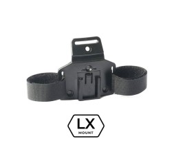 Hjälmfäste LEDX LX-mount för Lampa på Hjälmar med ventilationshål